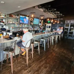 Inside bar area