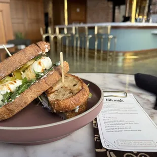 "Best Sandwich" was delicious. This is their take on a Caprese and is the best I've eaten! If you like Caprese, must try!