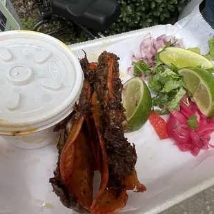 Birria tacos