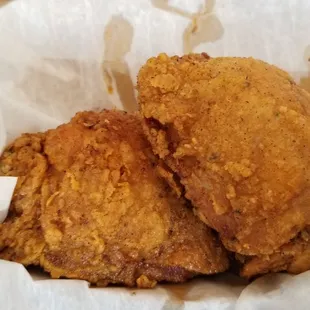2 pc fried chicken