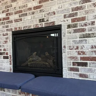 Fireplace for the cozier days