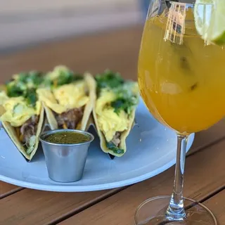 Carnitas & Egg Tacos