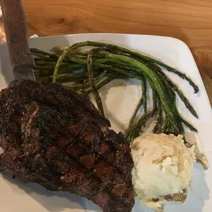 Bison ribeye