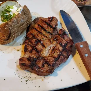 steak, food
