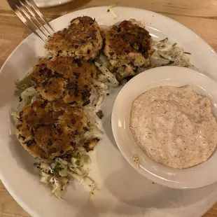Walleye cakes