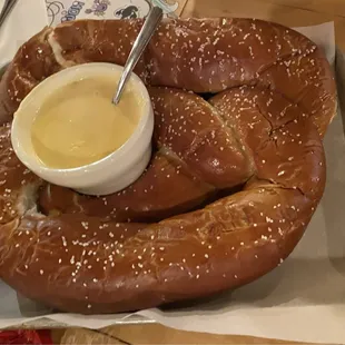 Giant Bavarian Pretzel