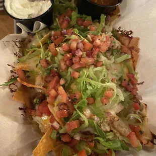 Pub nachos (half size)
