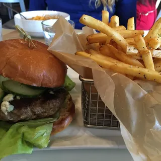 Moroccan Lamb Burger