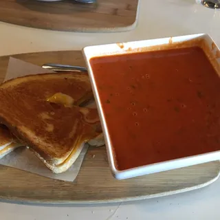 Classic Grilled Cheese & Tomato Soup