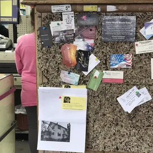 Bulletin board