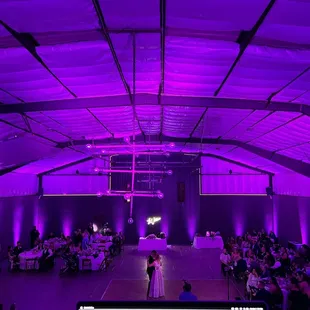 Uplighting provided by Dj H-Rod &amp; Company