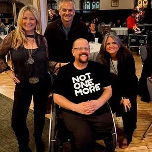 Four Pike High School grads at a recent concert