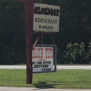 Sirloin tips is the special for today (Fridays)