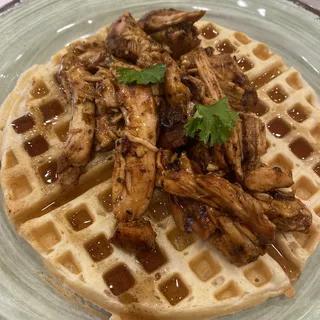 Chicken and waffles