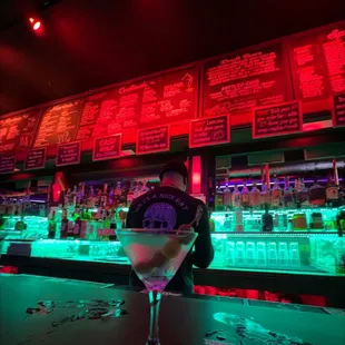 Extra dirty vodka martini