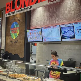 Store front at the food court