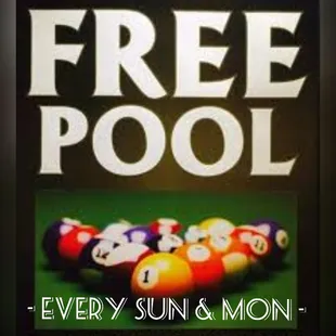 a pool table with billiards and billiards