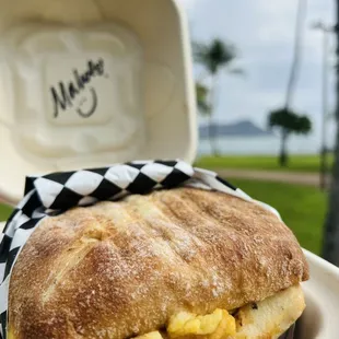 The Iron Man Ciabatta  | 100% Vegan