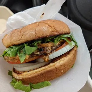 Vegan Cheeseburger