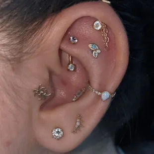 Layout plan that Mons completed on me. 14k gold