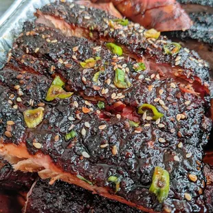 Gochujang Glazed Pork Ribs