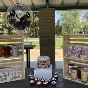 The rest of the drinks were being chilled in the cooler