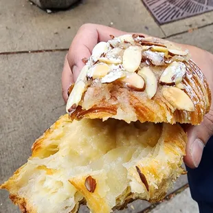 Almond croissant