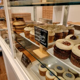 Vegan bakery case