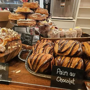 All the croissants are wonderful