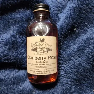 This is the second of the flavored syrups we picked up over Thanksgiving. Can't wait to try them in water and baking.