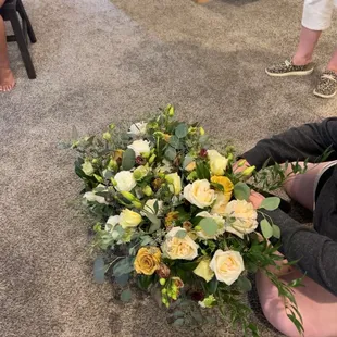 Floral we were given originally.