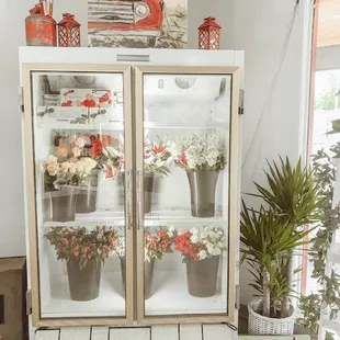 Flowers ready to be arranged