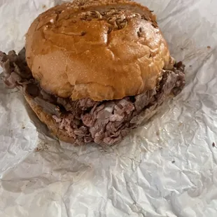 Beef on weck