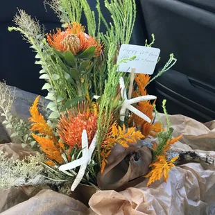 A perfect arrangement for the birthday gal.