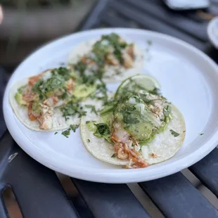 The special of the day - Chicken Street Tacos