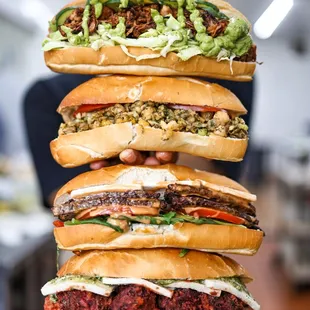 Our new sandwich menu!