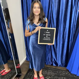 Velvet Slip dress