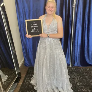 Beautiful Homecoming Court dress.