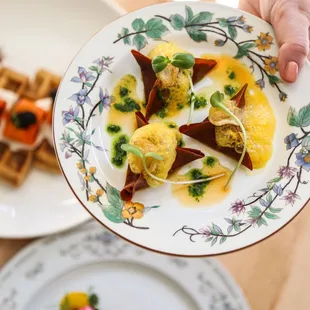 Red Carrot Dumplings