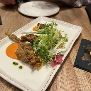 Zucchini Flower Poppers