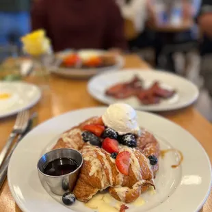 Croissant French Toast