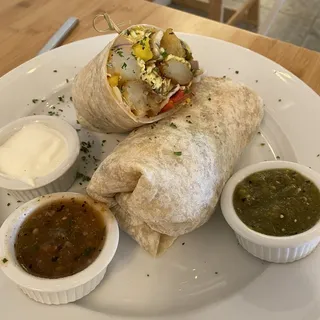 Bloom's Breakfast Burrito