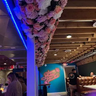 people sitting at a bar