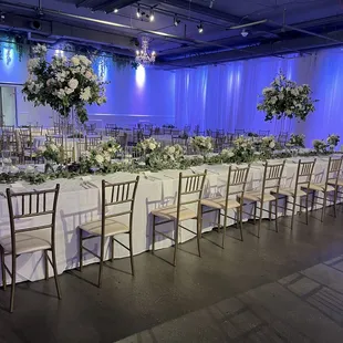 Today was a fairytale....Need I say more?? King's Table in reception hall.