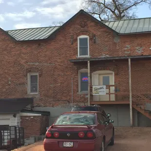 Rear entrance