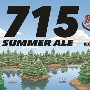 715 Summer Ale Label