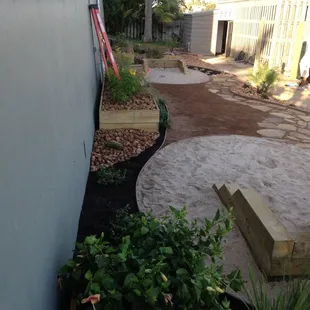 A Horse Shoe Pit we Designed and Installed.