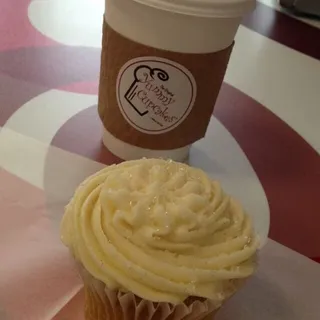Vegan Vanilla Bean Cupcake