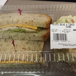 One of the grab and go $5 premade lunch boxes