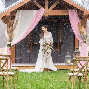 Boho wedding at Bloomfield Meadows